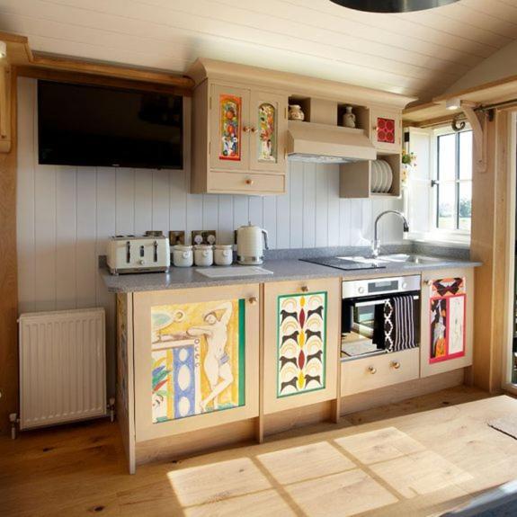 Hornington Manor Luxury Shepherd Huts 요크 외부 사진